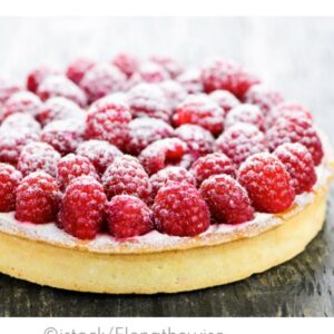 TARTE AUX FRAMBOISES (Selon Saison)