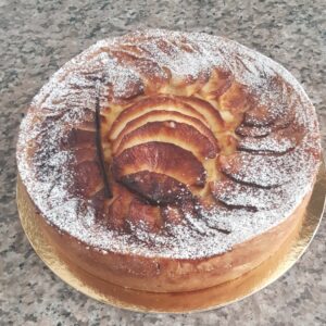 TARTE NORMANDE ET POINTE DE CALVA