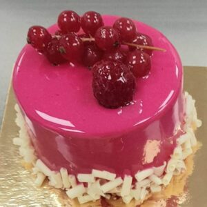 ENTREMETS À LA FRAMBOISE