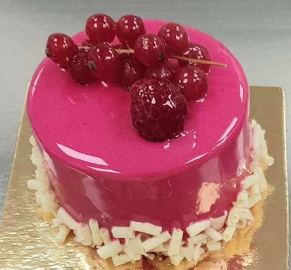 ENTREMETS À LA FRAMBOISE
